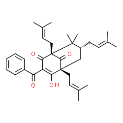 ChemSpider 2D Image | epi-Cusianone | C33H42O4