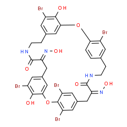 ChemSpider 2D Image | (E,Z)-bastadin 19 | C34H27Br5N4O8