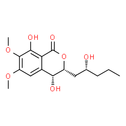 ChemSpider 2D Image | fusarentin | C16H22O7