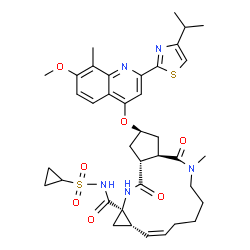 ChemSpider 2D Image | Simeprevir | C38H47N5O7S2