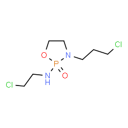 ChemSpider 2D Image | N-(2-Chloroethyl)-3-(3-chloropropyl)-1,3,2-oxazaphospholidin-2-amine 2-oxide | C7H15Cl2N2O2P