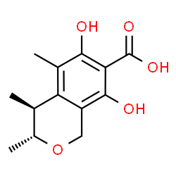 ChemSpider 2D Image | dihydrocitrinin | C13H16O5