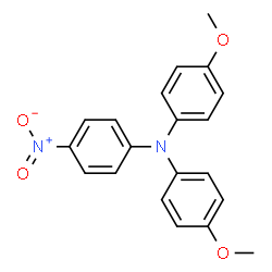 ChemSpider 2D Image | 4-Nitro-N,N-Di(4-Methoxyphenyl) Benzenamine | C20H18N2O4
