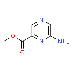 ChemSpider 2D Image | methyl 6-aminopyrazine-2-carboxylate | C6H7N3O2
