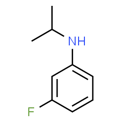 ChemSpider 2D Image | 3-Fluoro-N-isopropylaniline | C9H12FN