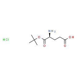 ChemSpider 2D Image | H-Glu-OtBu.HCl | C9H18ClNO4
