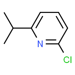 ChemSpider 2D Image | 2-Chloro-6-isopropylpyridine | C8H10ClN