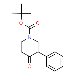 ChemSpider 2D Image | 1-Boc-3-phenyl-4-piperidone | C16H21NO3