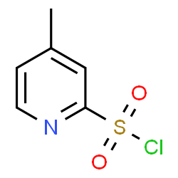 ChemSpider 2D Image | 4-Methyl-2-pyridinesulfonyl chloride | C6H6ClNO2S