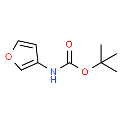 ChemSpider 2D Image | tert-Butyl 3-furylcarbamate | C9H13NO3