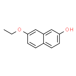ChemSpider 2D Image | 7-Ethoxy-2-naphthol | C12H12O2
