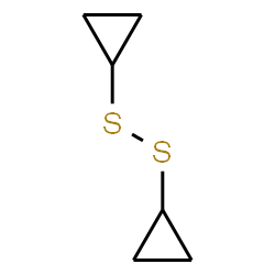 ChemSpider 2D Image | DICYCLOPROPYLDISULFIDE | C6H10S2