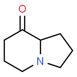 ChemSpider 2D Image | Hexahydroindolizin-8-one | C8H13NO