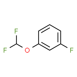 ChemSpider 2D Image | 1-(Difluoromethoxy)-3-fluorobenzene | C7H5F3O