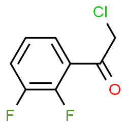 ChemSpider 2D Image | 2-Chloro-1-(2,3-difluorophenyl)ethanone | C8H5ClF2O