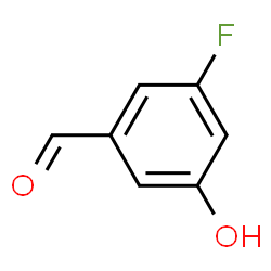 ChemSpider 2D Image | 3-Fluoro-5-hydroxybenzaldehyde | C7H5FO2