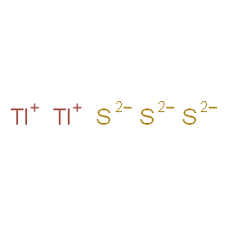 ChemSpider 2D Image | thallium(1+) trisulfide | S3Tl2