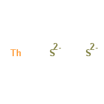 InChI=1/2S.Th/q2*-2;+4