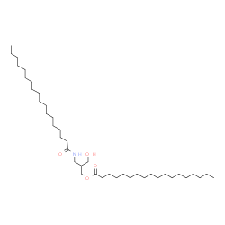 ChemSpider 2D Image | 3-Hydroxy-2-[(stearoylamino)methyl]propyl stearate | C40H79NO4