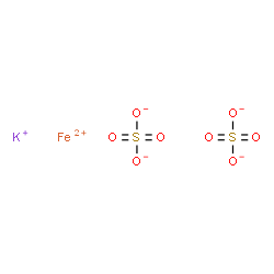 ChemSpider 2D Image | ferrous potassium disulfate | FeKO8S2