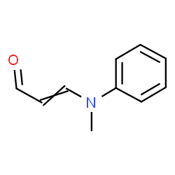 ChemSpider 2D Image | 3-(Methylphenylamino)-2-propenal | C10H11NO