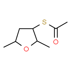 ChemSpider 2D Image | S-(2,5-Dimethyltetrahydro-3-furanyl) ethanethioate | C8H14O2S