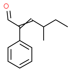 ChemSpider 2D Image | 4-Methyl-2-phenyl-2-hexenal | C13H16O
