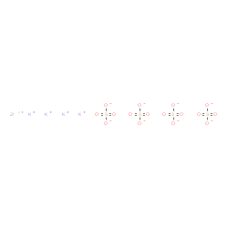 ChemSpider 2D Image | Potassium zirconium(IV) sulfate | K4O16S4Zr