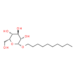 ChemSpider 2D Image | Decyl beta-D-idopyranoside | C16H32O6