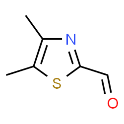 ChemSpider 2D Image | 4,5-Dimethyl-2-formylthiazole | C6H7NOS