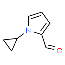ChemSpider 2D Image | 1-Cyclopropyl-1H-pyrrole-2-carbaldehyde | C8H9NO