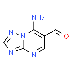 ChemSpider 2D Image | 7-Amino[1,2,4]triazolo[1,5-a]pyrimidine-6-carbaldehyde | C6H5N5O