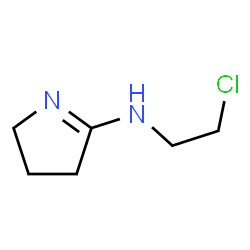 ChemSpider 2D Image | N-(2-Chloroethyl)-3,4-dihydro-2H-pyrrol-5-amine | C6H11ClN2