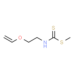 ChemSpider 2D Image | Methyl [2-(vinyloxy)ethyl]carbamodithioate | C6H11NOS2