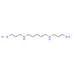 ChemSpider 2D Image | N,N'-Bis(3-aminopropyl)cadaverine | C11H28N4