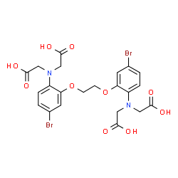 ChemSpider 2D Image | 5,5'-Dibromo BAPTA | C22H22Br2N2O10