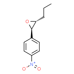 ChemSpider 2D Image | (2R,3R)-2-(4-Nitrophenyl)-3-propyloxirane | C11H13NO3
