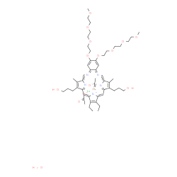ChemSpider 2D Image | Motexafin lutetium hydrate | C52H74LuN5O15