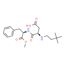 ChemSpider 2D Image | Methyl N-(3,3-dimethylbutyl)-D-alpha-aspartyl-D-phenylalaninate | C20H30N2O5