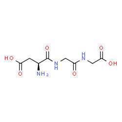 ChemSpider 2D Image | L-alpha-Aspartylglycylglycine | C8H13N3O6