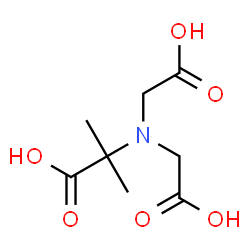 ChemSpider 2D Image | N,N-Bis(carboxymethyl)-2-methylalanine | C8H13NO6