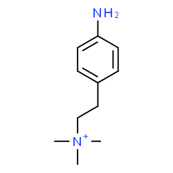ChemSpider 2D Image | p-Aminophenethyltrimethylammonium | C11H19N2