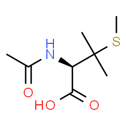 ChemSpider 2D Image | N-Acetyl-3-(methylsulfanyl)-L-valine | C8H15NO3S