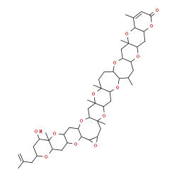 ChemSpider 2D Image | 1-Hydroxy-8a,12,19,20a,24a,25a,29a-heptamethyl-3-(2-methyl-2-propen-1-yl)-1,2,3,4a,5,5a,6a,6b,7a,8,8a,9a,10,10a,11a,12,13,13a,14a,15,15a,19a,20a,21,21a,22a,23,24,24a,25a,26,26a,27a,28,28a,29a-hexatria
contahydro-17H-oxireno[d]pyrano[2'',3'':5',6']pyrano[2',3':5,6]pyrano[3,2-b]pyrano[2'''''',3'''''':5''''',6''''']pyrano[2''''',3''''':5'''',6'''']pyrano[2'''',3'''':6''',7''']oxepino[2''',3''':6'',7''
]oxepino[2'',3'':5',6']pyrano[2',3':5,6]pyra | C50H72O14