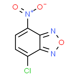 ChemSpider 2D Image | NBD-Cl | C6H2ClN3O3