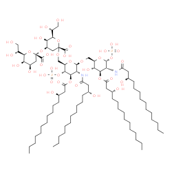 ChemSpider 2D Image | (KDO)2-lipid IVA | C84H154N2O37P2