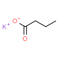 ChemSpider 2D Image | Potassium butyrate | C4H7KO2