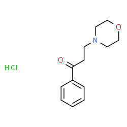 ChemSpider 2D Image | 3-morpholinopropiophenone hydrochloride | C13H18ClNO2