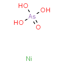 ChemSpider 2D Image | Arsenic acid - nickel (1:1) | H3AsNiO4