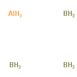InChI=1/Al.3BH3.3H/h;3*1H3;;;/rAlH3.3BH3/h4*1H3